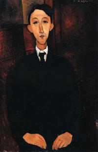 Amedeo Modigliani Portrait of the Painter Manuel Humbert